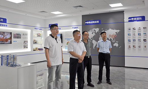 通辽中德生态园辅导一行莅临1xBET集团，索求大健全产业合作之路
